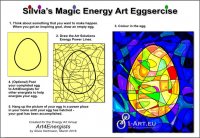 Silvia's Magic Energy Art Eggsercise :-)