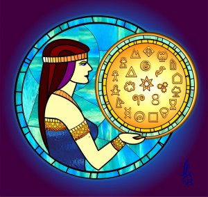 Golden Disc Woman Golden Disc Woman