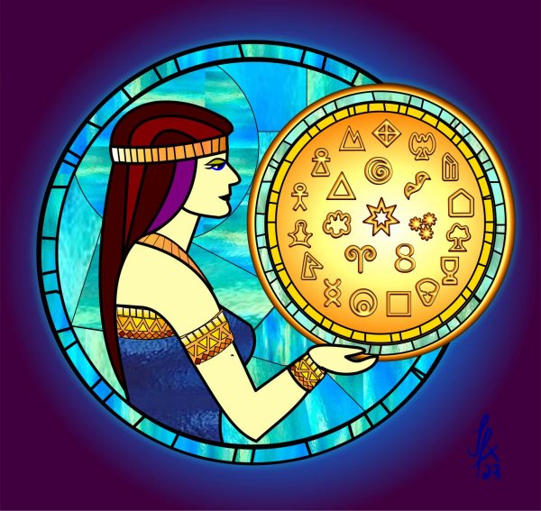 Golden Disc Woman Golden Disc Woman