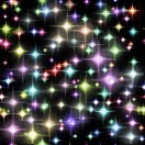  Animated glitter bling stars colorful