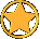 Five pointed star in a circle hidden pentagram animated gif tiny