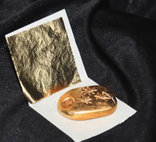 24 Carat Gold Leaf Sheet & the Stardust Genius Symbol