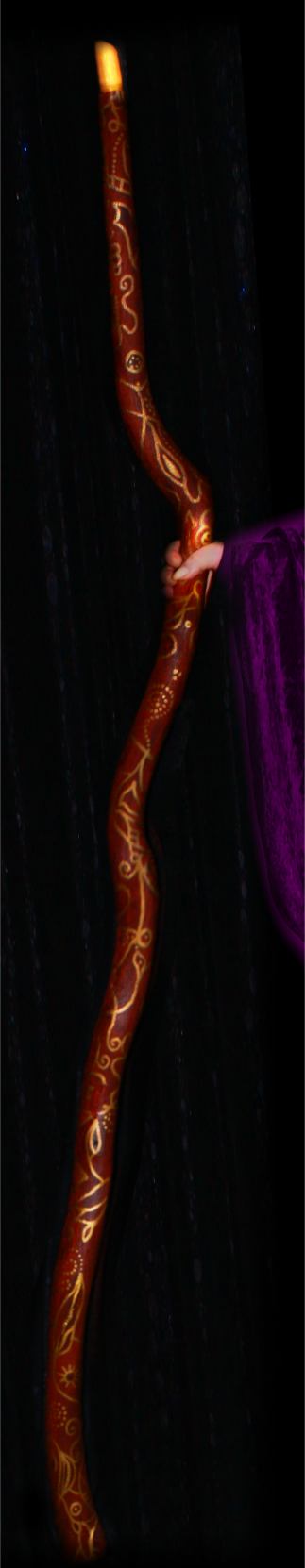 Real Magic Staff for magic spells and rituals